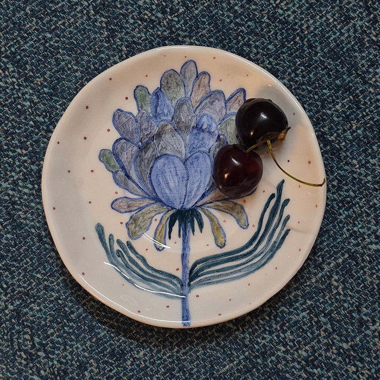 نعلبکی دفرمه گل عابی
